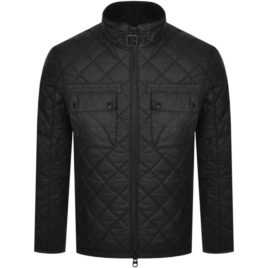 Alternative Image for ProductBarbour International Peel Wax Jacket Black1